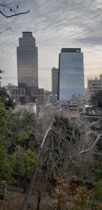 Walking in the city center. Santiago Chile - My, South America, A bike, Travels, Bike trip, Solo travel, Chile, Santiago, Bike ride, Andes, Cyclist, Town, Longpost