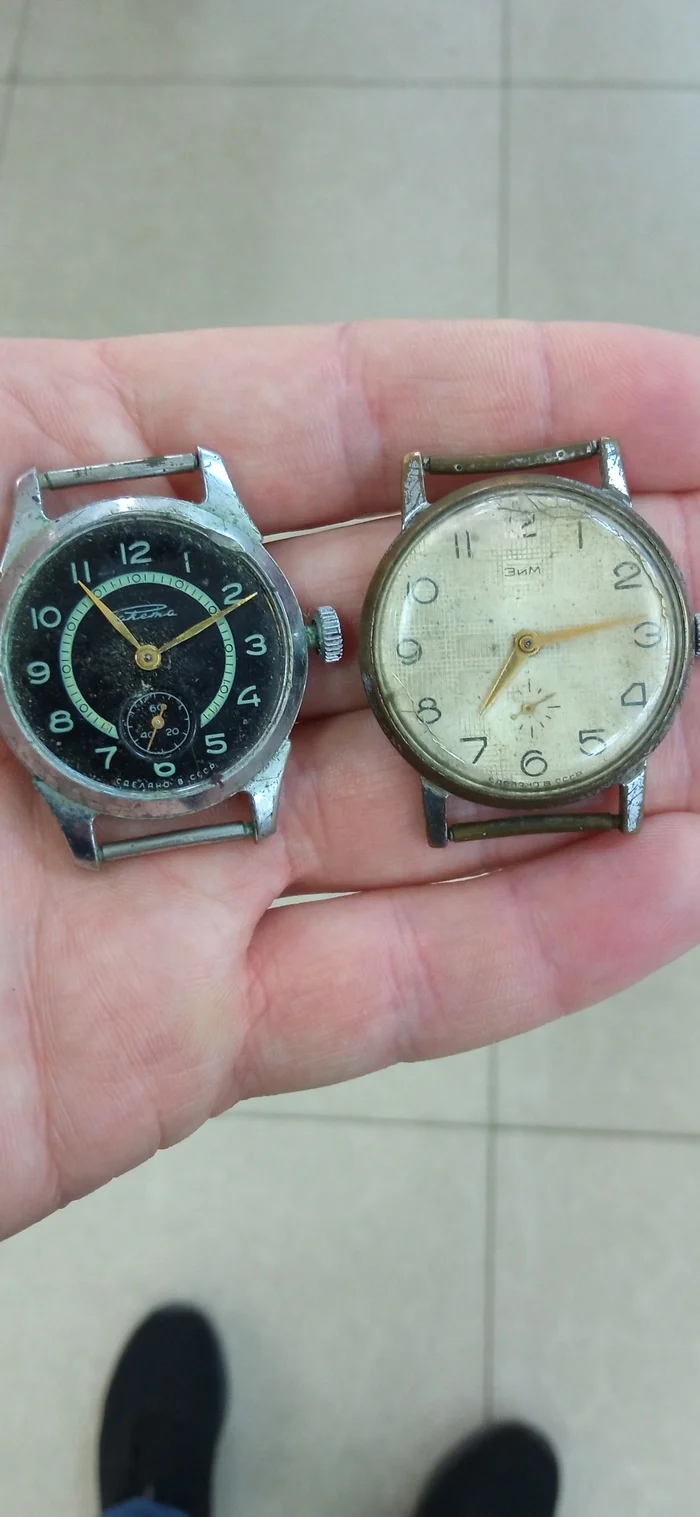 Barochol disease 2 - My, Flea market, Old-timers, Wrist Watch, Clock, Antiques, Longpost