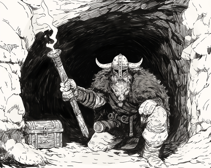 Inktober-2024. День 20: Uncharted