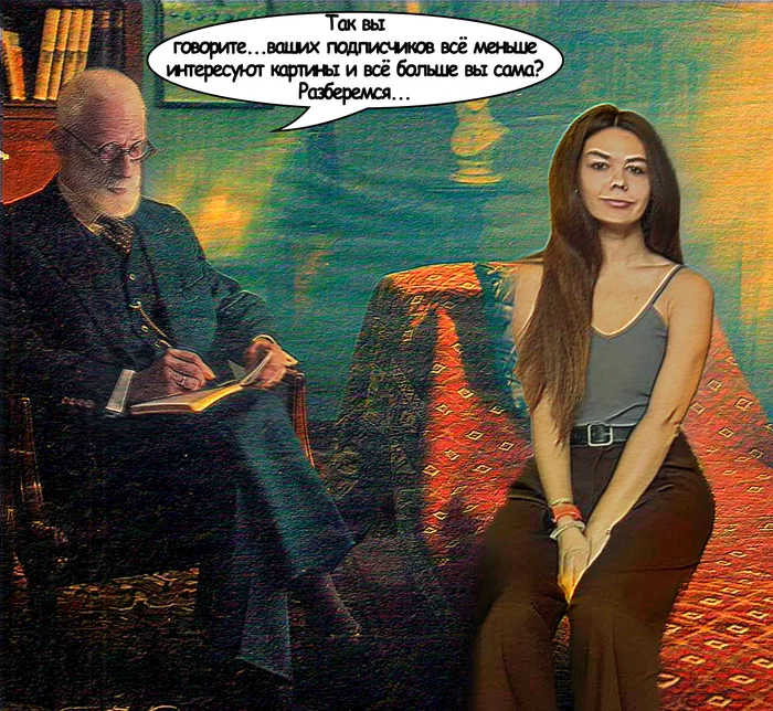 Harry, Harry, Harry...what have you turned into? - My, Humor, Olz777, Nostrils, Girls, Photoshop, Stanislav Drobyshevsky, Harry Potter, Freud, Collage, Longpost