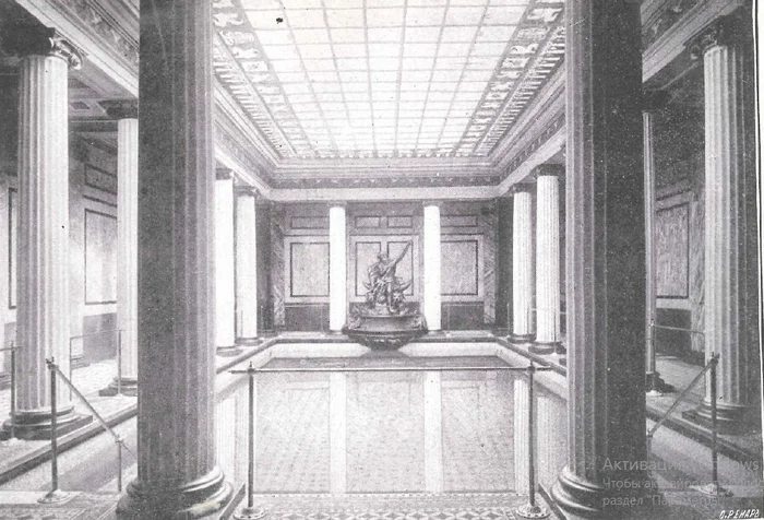 The first reconstruction of the Sandunovsky Baths in 1896 - Architecture, Europe, Travels, Old photo, Bath, Moscow, sights, Yandex Zen (link), Reconstruction, History, Engineering systems, Longpost