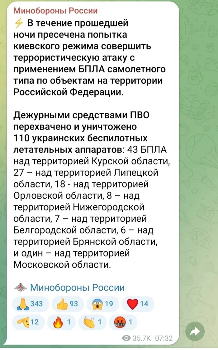 Всем мирного неба над головой, а у нас в Дзержинске сегодня ночью гремело - Беспилотник, Взрыв, Нападение, Украинцы, Дзержинск, Обстрел, Пво, Дрон, Длиннопост, Скриншот