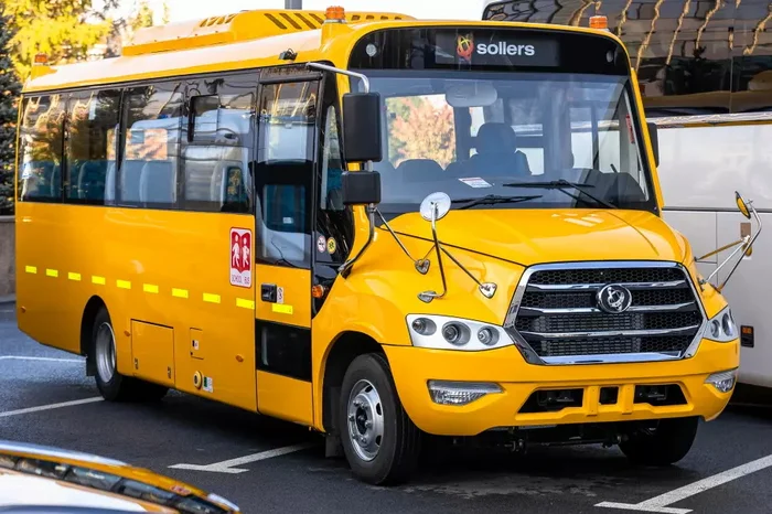 New Sollers SB school buses to appear in Russia: “live” photos - Auto, School bus, news