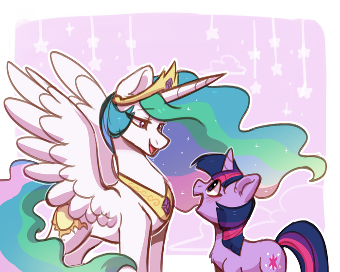  My Little Pony, Twilight Sparkle, Princess Celestia, Luster Dawn