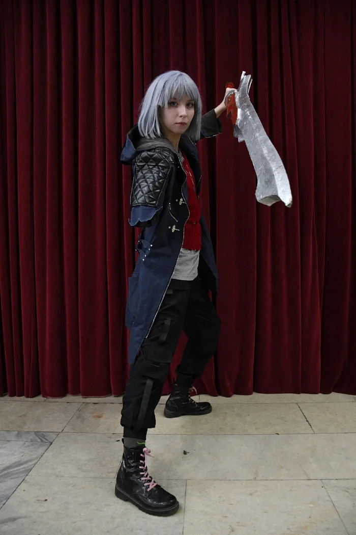 My first hard craft - My, Costume, Cosplayers, Cosplay, Devil may cry, Nero, Crafty, Longpost