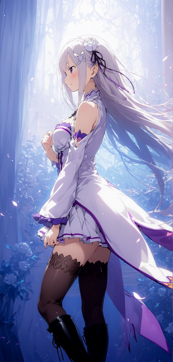  Anime Art, , , Re:Zero Kara, Emilia, ,  