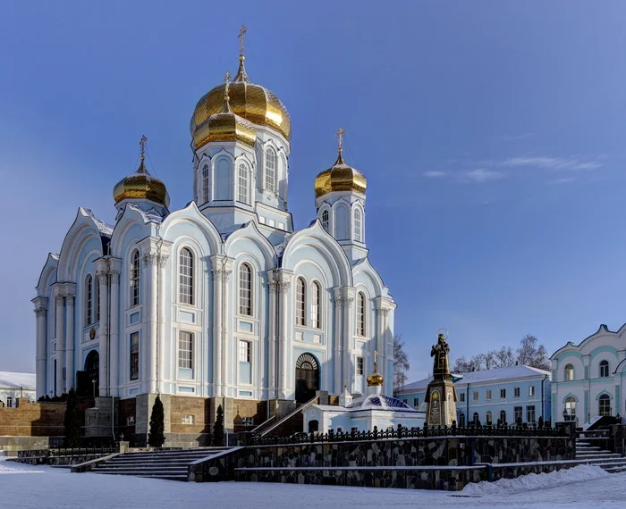 Задонский Рождество-Богородицкий монастырь - Моё, Фотография, Монастырь, Задонск, Липецкая область, Январь, Длиннопост