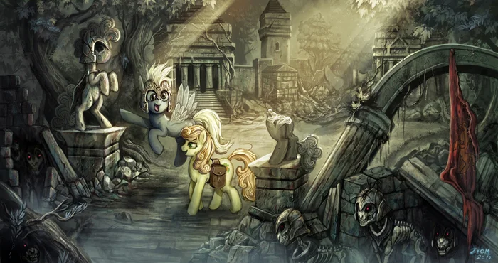 The Adventures of Derpy and Carrot - My little pony, Derpy hooves, Carrot Top