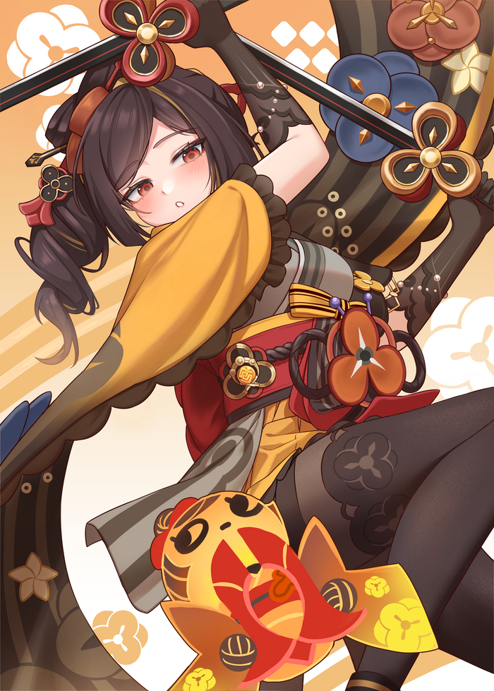     ,  , Anime Art, Genshin Impact, Chiori (Genshin Impact), 