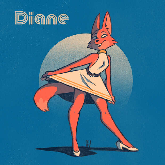   , , Furry Fox, Diane Foxington, The Bad Guys, , Fox-pop