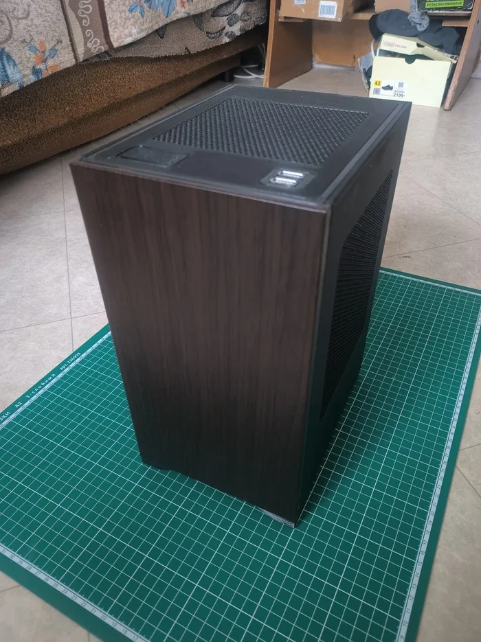 My hobby is 3D printing, printing PC cases) - My, Computer hardware, Iron, PC case, Longpost