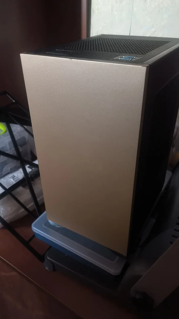 My hobby is 3D printing, printing PC cases) - My, Computer hardware, Iron, PC case, Longpost