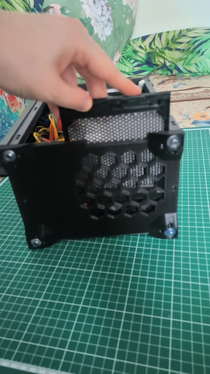 My hobby is 3D printing, printing PC cases) - My, Computer hardware, Iron, PC case, Longpost