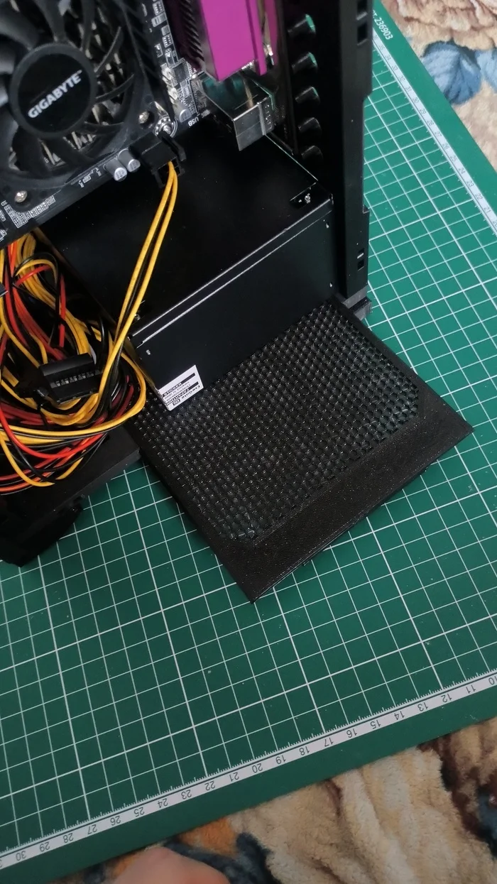 My hobby is 3D printing, printing PC cases) - My, Computer hardware, Iron, PC case, Longpost