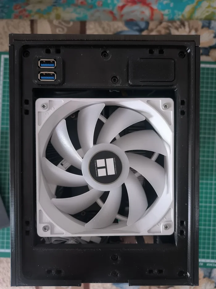 My hobby is 3D printing, printing PC cases) - My, Computer hardware, Iron, PC case, Longpost