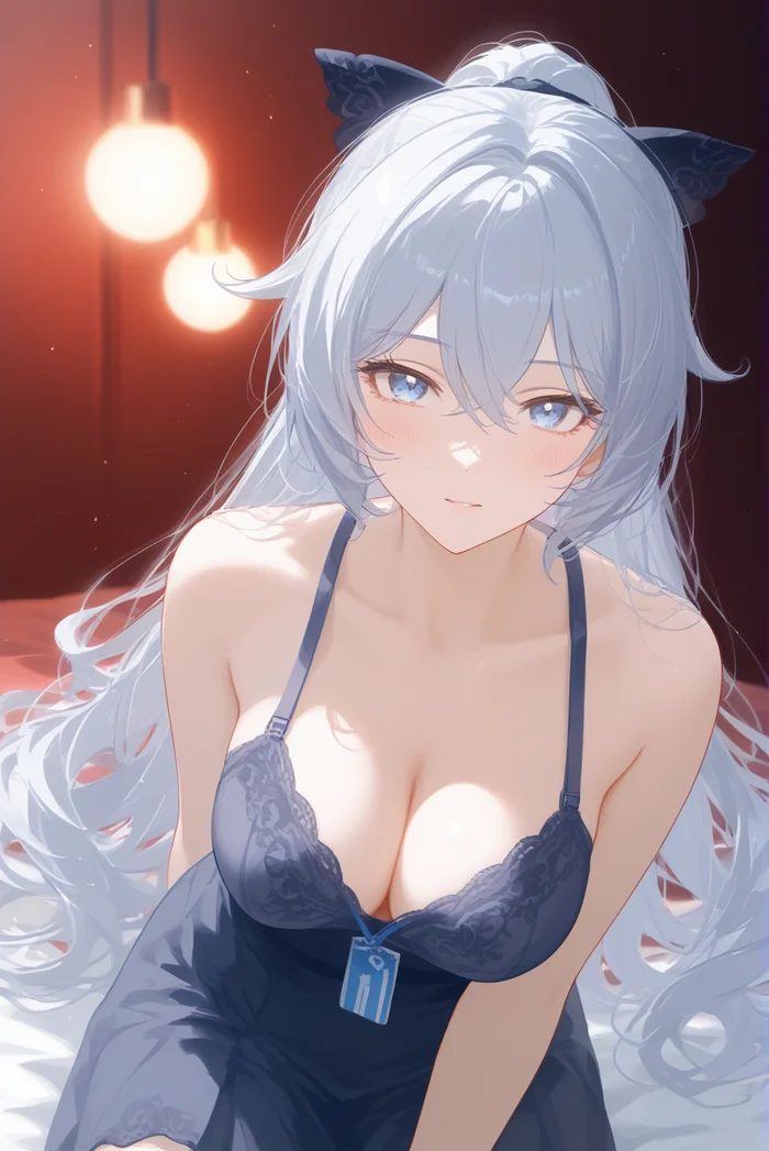 Свидание - Anime Art, Аниме, Honkai Impact, Bronya Zaychik, Арты нейросетей