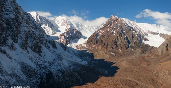 Aktru Valley, Altai Mountains - My, The photo, Canon, Dji, Aerial photography, Altai Republic, Autumn, The mountains, Aktru, Video, Video VK, Longpost