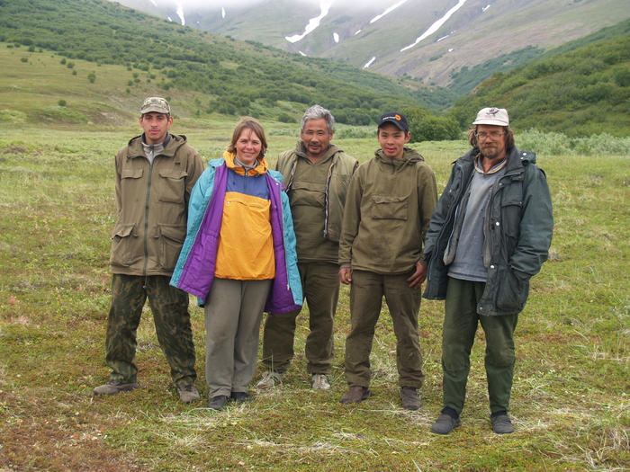Участники экспедиции на Каканаут.