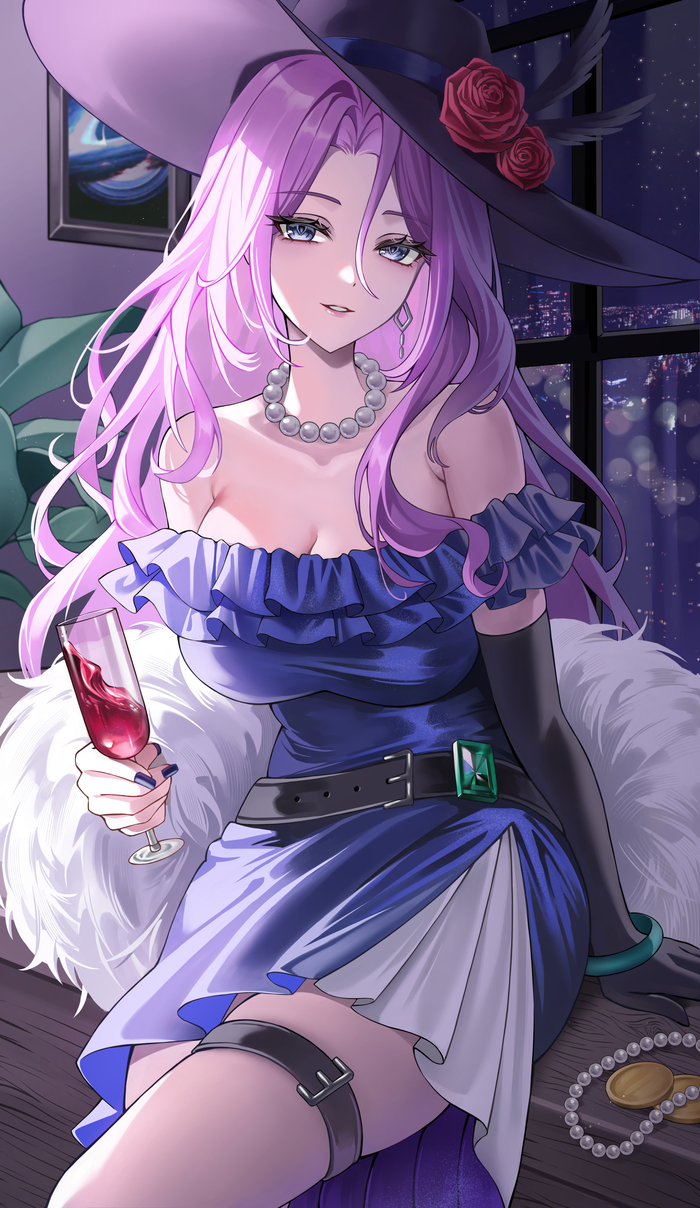 Богатая женщина