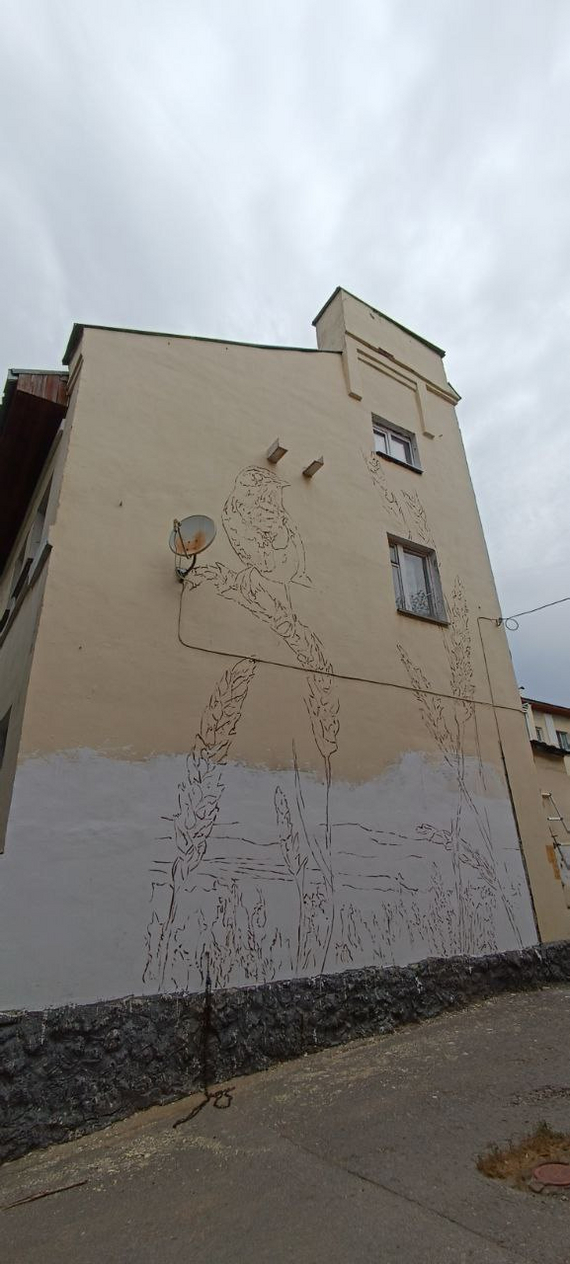 About the work of a street artist - My, Ryazan, Mural, Art, Longpost