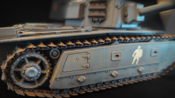 ARL 44. Part 2. Final - My, Modeling, Stand modeling, Scale model, Tanks, Scale 1:35, France, Finished work, Longpost