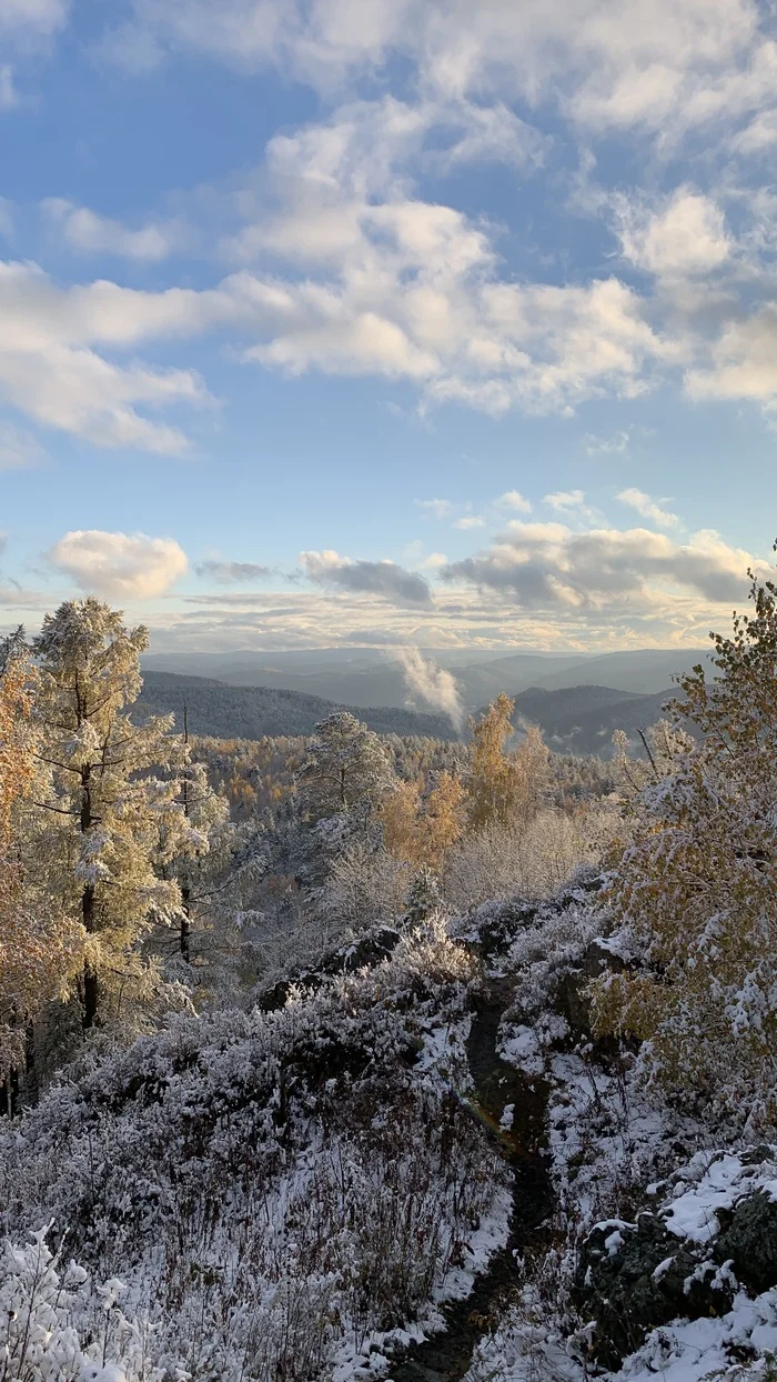 Black Sopka, Krasnoyarsk region - My, Nature, Black Hill Volcano, The photo, Krasnoyarsk region, Longpost