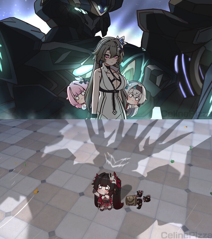      Celinepizza (PizzaCeline05), , , Anime Art, Honkai: Star Rail, Sparkle (Honkai: Star Rail), Firefly (Honkai: Star Rail), Vita (Honkai Impact), Elysia, 
