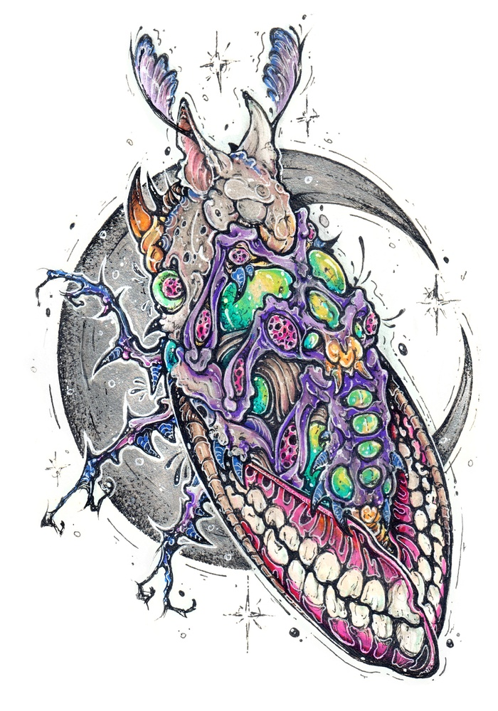 • Зубастая косможужелица •