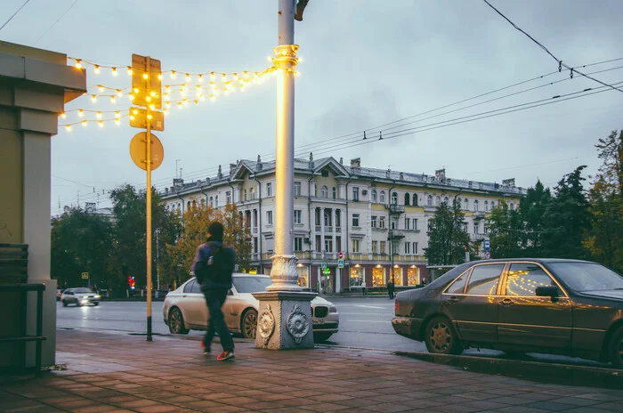 Кемерово, пр. Советский - Моё, Фотография, Город, Уличная фотография, Улица, Кемерово, Осень