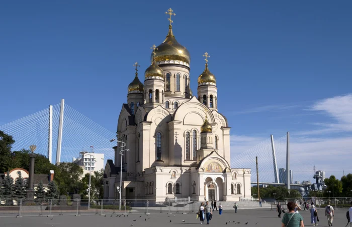 Владивосток. Спасо-Преображенский собор - Моё, Владивосток, Собор, Город, Красота, Фотография