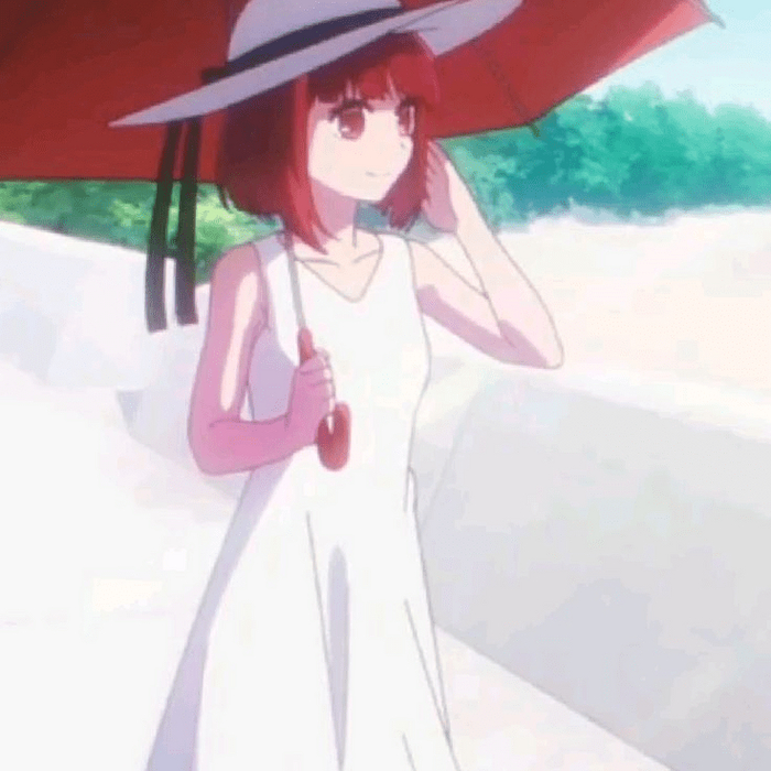 Косплей на Ариму Кану из аниме «Звездное дитя»