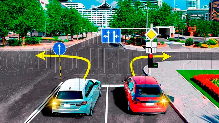 Who will break the rules by making a turn? - My, Traffic rules, Driver, Gai, Rules, Auto