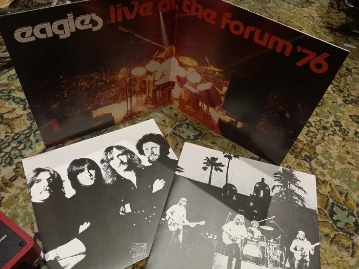 Великолепное оформление любимой песни - Моё, Виниловые пластинки, Eagles, Длиннопост