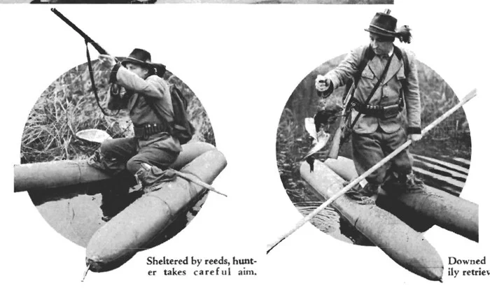 Hunter's Pontoon Boots - My, Hunting, Hunter, Life hack, Fishing, Hike, Туристы, Mountain tourism, Camping, Survival, Extreme, Survivors, Tourism, Pontoon, Equipment, SUPsurfing, Alloy, River rafting, Austria, Military history, Longpost