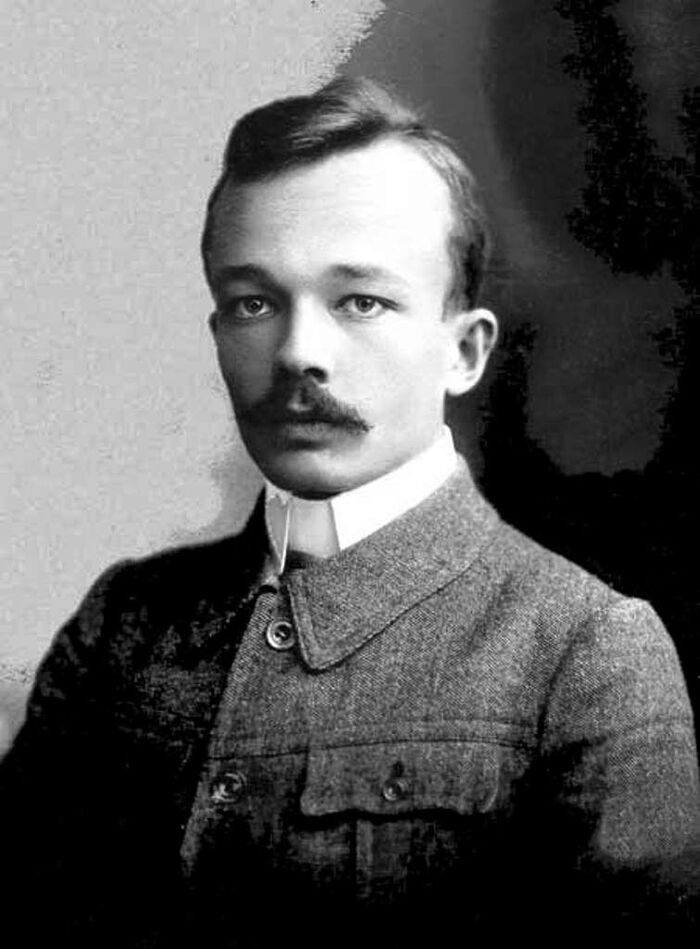 Борис Михайлович Энгельгардт в молодости.