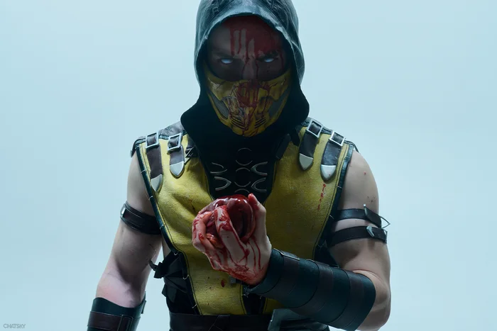 Scorpion cosplay (Mortal Kombat X) - Моё, Косплей, Компьютерные игры, Игры, Mortal Kombat, Mortal Kombat X, Видеоигра