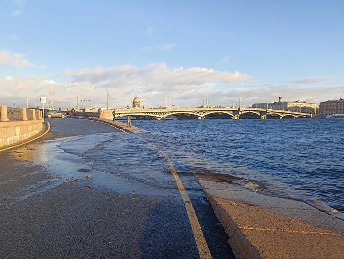 На машине по Неве - Моё, Санкт-Петербург, Нева, Длиннопост