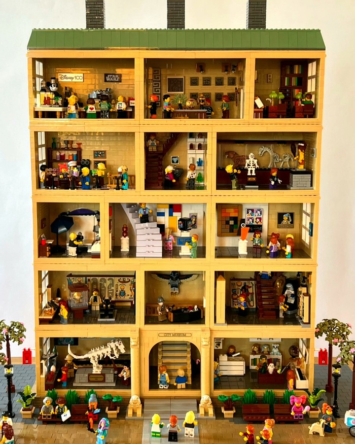 Lego MOC    Jenny Bergensten (AFOL  )  1 LEGO, , , , ,  , , , 