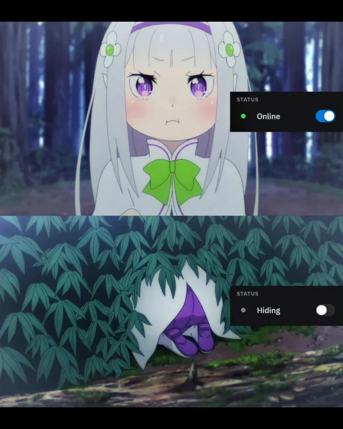 Memes - Anime, Anime memes, Picture with text, Re: Zero Kara, Emilia, Loli, Discord