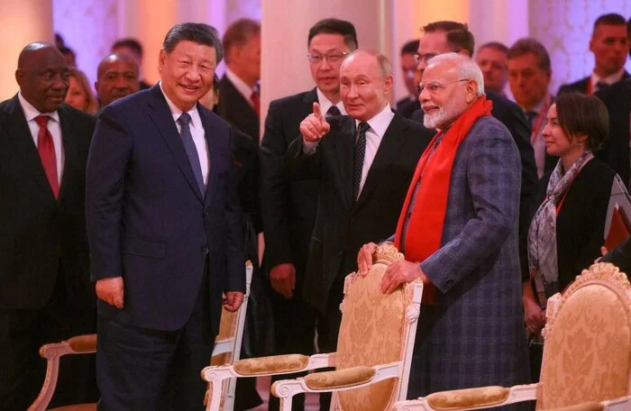 What does isolation look like... - Politics, news, Vladimir Putin, Sanctions, Xi Jinping, Narendra Modi, Brix, Summit, The photo, A wave of posts