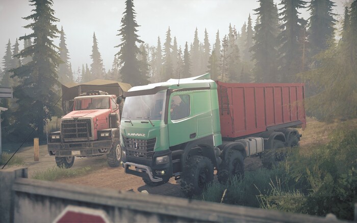 Рядом с Western Star