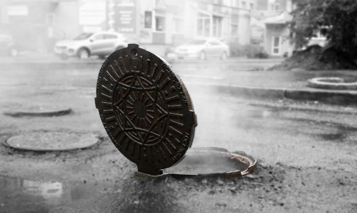 Наехал на открытый люк и "попал" на 181 тыс руб. Суд заставил Водоканал всё компенсировать!