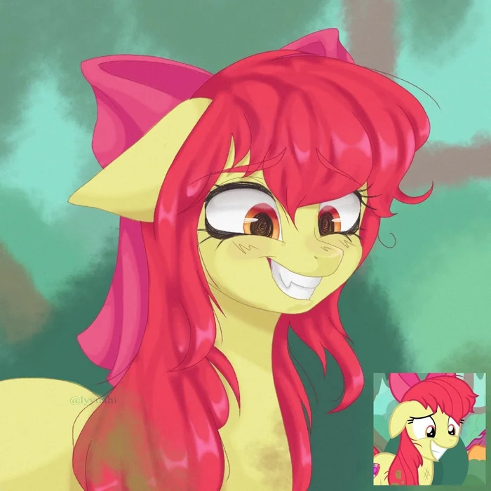 Fanged Apple - My little pony, Applebloom