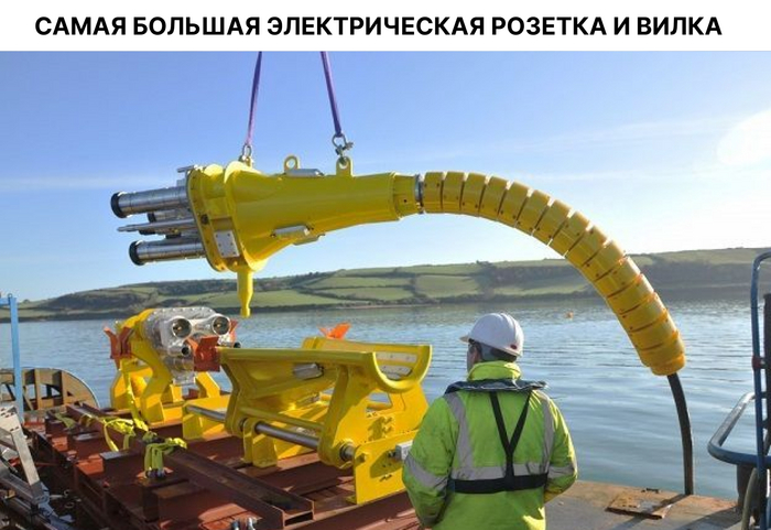 Самая большая электрическая розетка и вилка