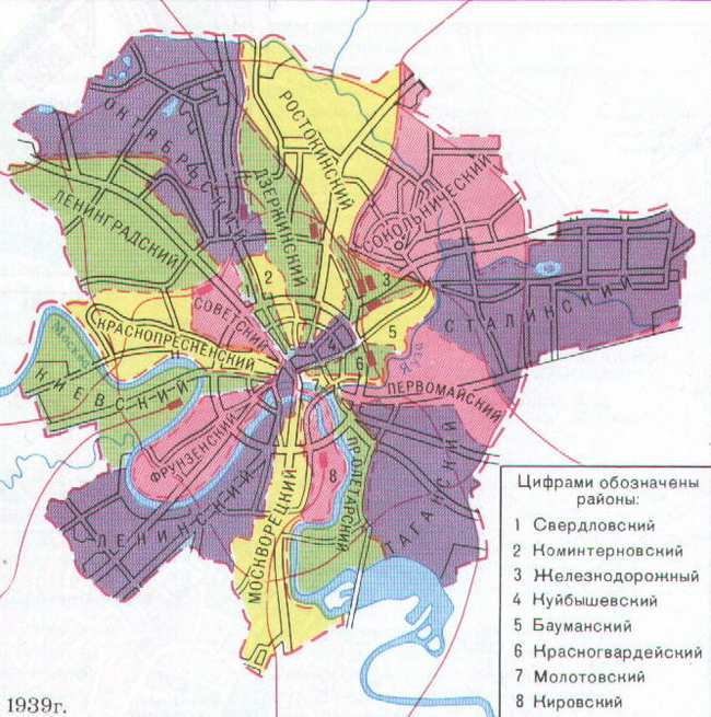 Как хорошели районы Москвы при Сталине, Хрущеве и Брежневе - Москва, Сталин, Никита хрущев, Леонид Брежнев, СССР, 70-е, 60-е, Район, Спальный район, Московское княжество, История города, Зеленоград, Ттк, МКАД, Советское, Краеведение, Московская область, Длиннопост, Карты, Скриншот, 1930-е