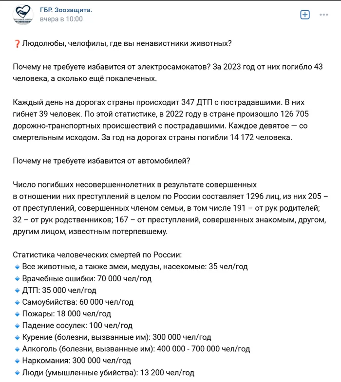 Зоошиза снова - Зоозащитники, Радикальная зоозащита, Идиотизм, ВКонтакте, ВКонтакте (ссылка), Длиннопост