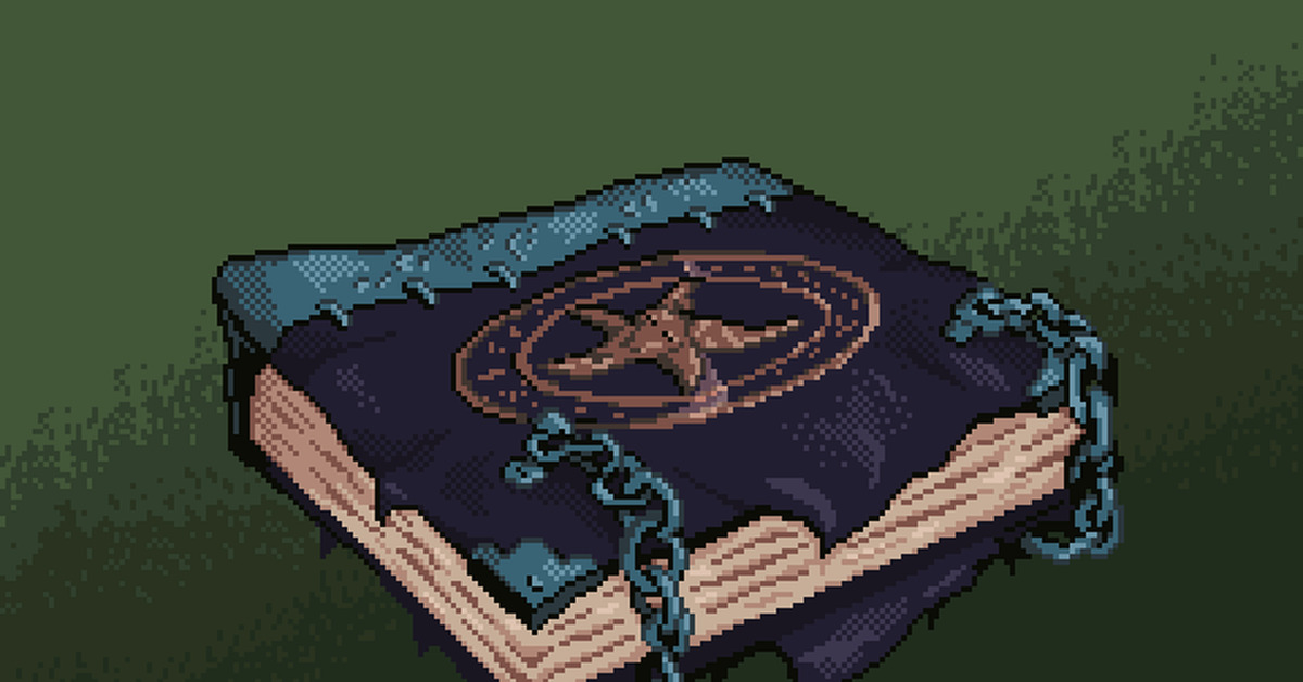 Not all books are equally safe - My, GIF, Animation, Pixel Art, Fantasy, Retro Games