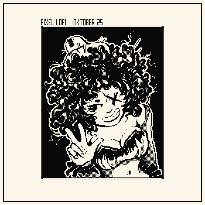 Inktober 2024_25 , , Inktober, Pixel Art, 