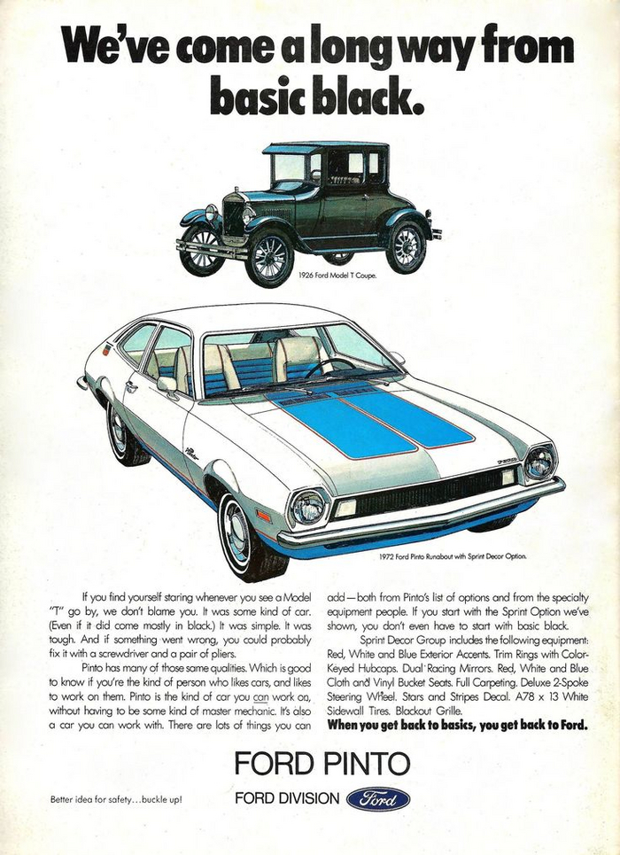   1972  -        Model T
