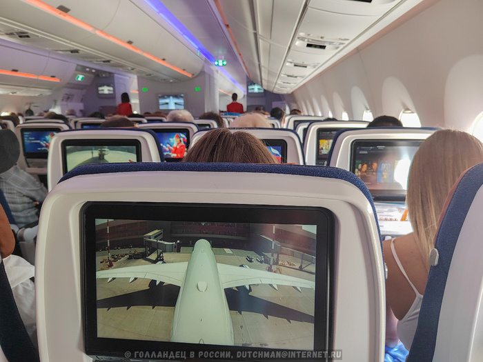 Одна из камер установлена на хвосте самолёта. Фото: Голландец в России